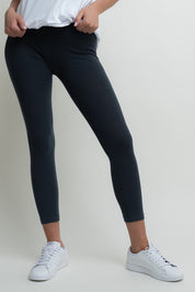 GRAPHITE COTTON LEGGINGS - LUIZIANA