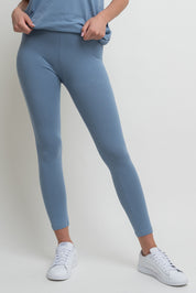 COTTON LEGGINGS DARK BLUE - LUIZIANA