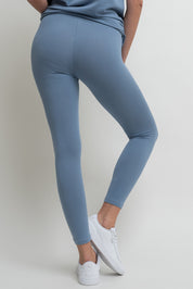 COTTON LEGGINGS DARK BLUE - LUIZIANA