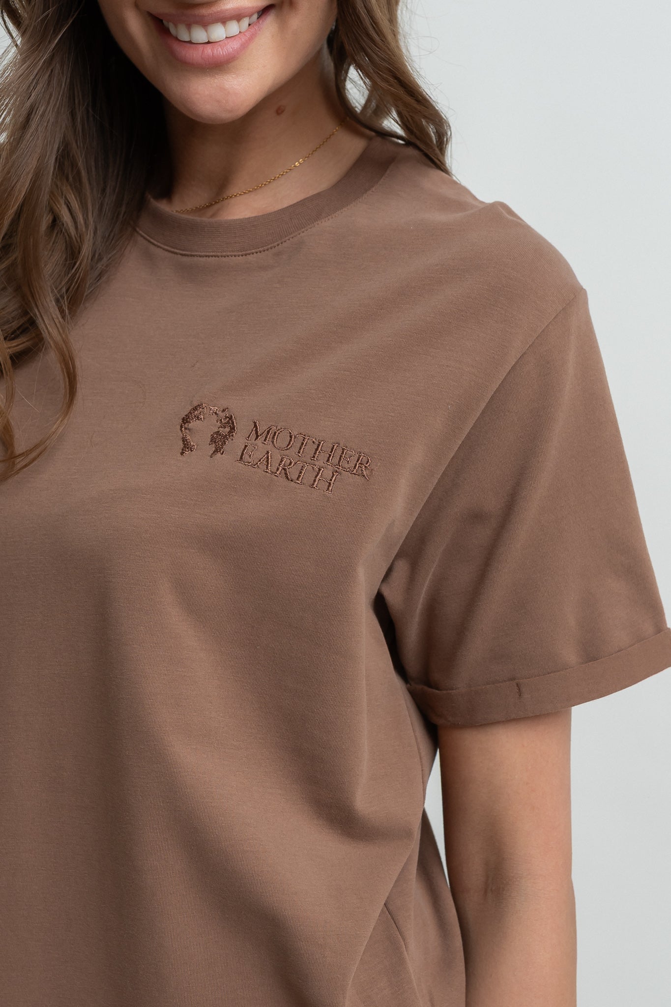 Women's Brown T-SHIRT - MORAINE