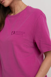 T-SHIRT OVERSIZE RÓŻOWY- HURON