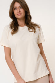 ECRU-MORAINE WOMEN'S T-SHIRT