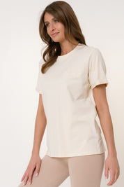 ECRU-MORAINE WOMEN'S T-SHIRT