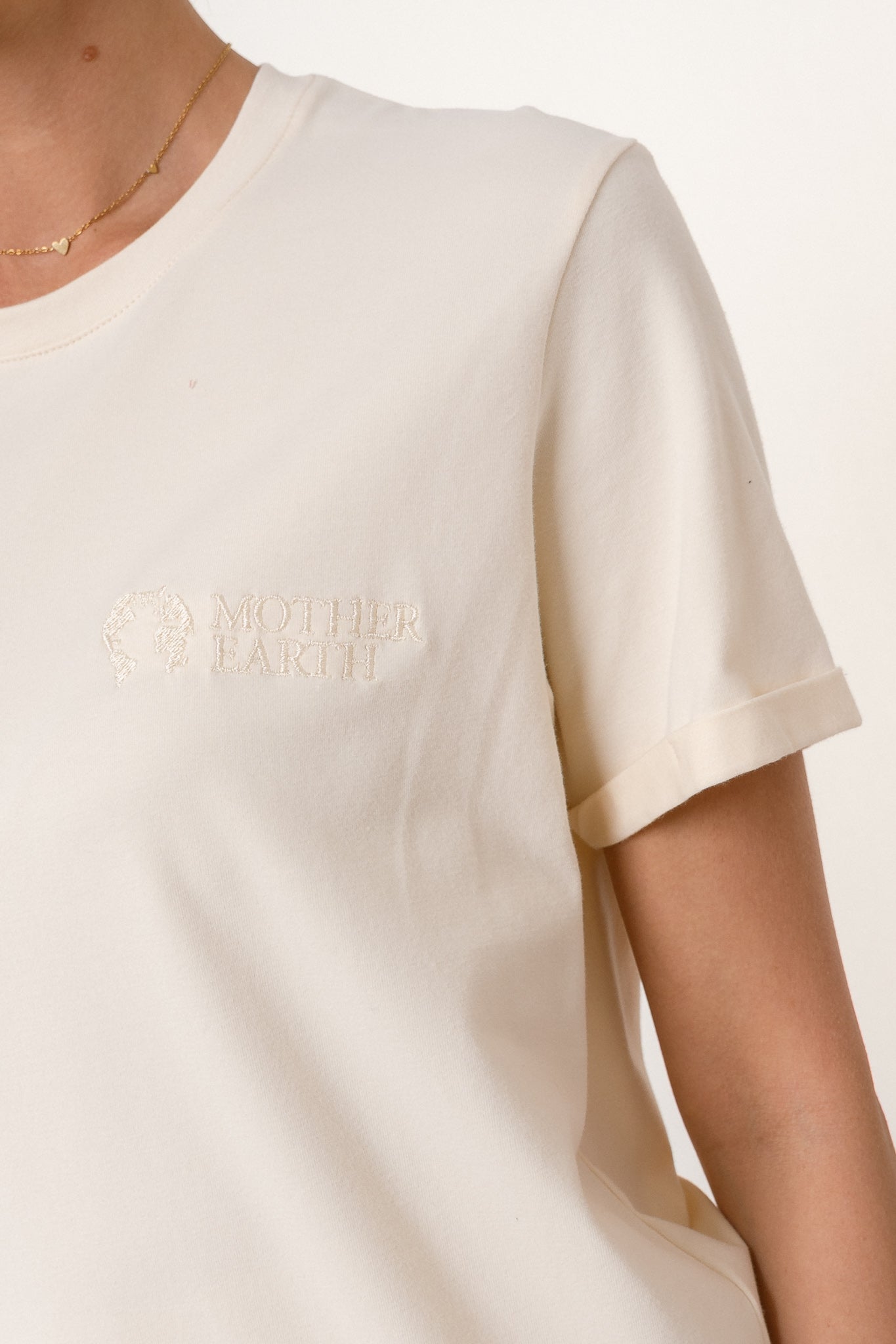 ECRU-MORAINE WOMEN'S T-SHIRT