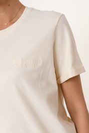 ECRU-MORAINE WOMEN'S T-SHIRT