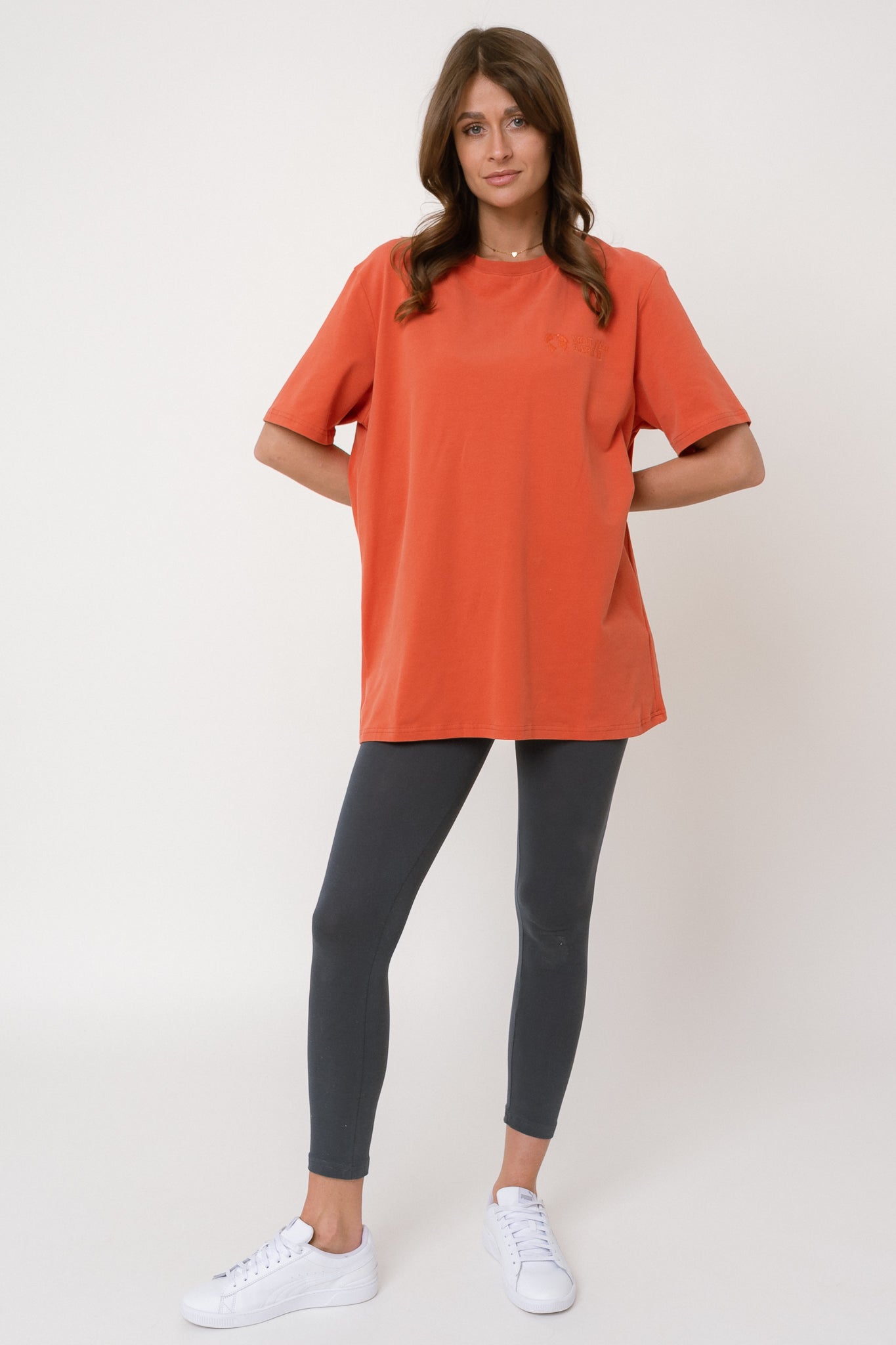 OVERSIZED ORANGE T-SHIRT - HURON