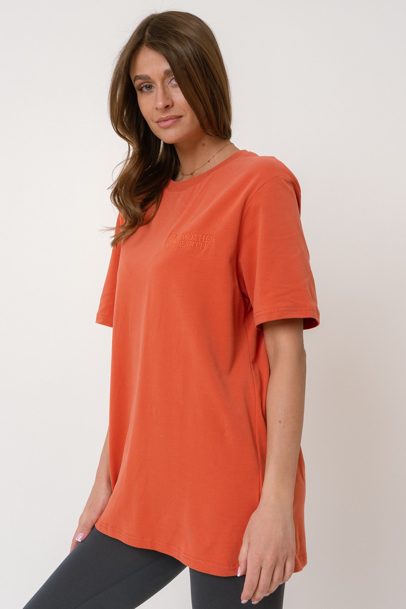 OVERSIZED ORANGE T-SHIRT - HURON