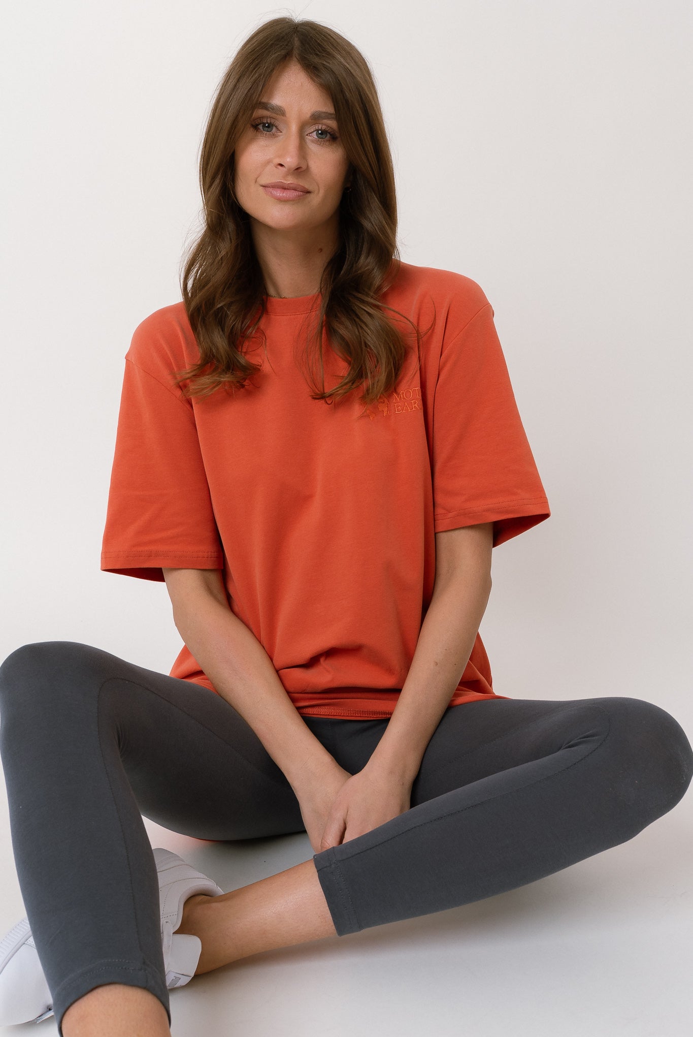 OVERSIZED ORANGE T-SHIRT - HURON