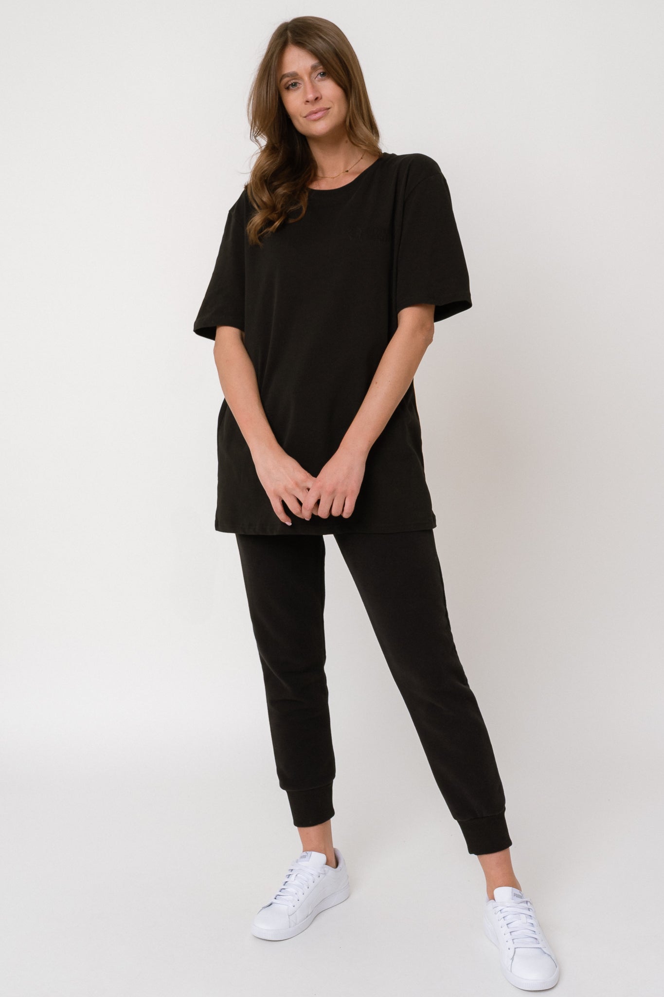 OVERSIZE T-SHIRT BLACK - HURON