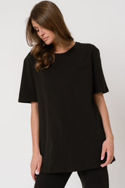 OVERSIZE T-SHIRT BLACK - HURON