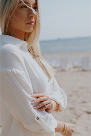 ECRU MUSLIN DRESS - NIOBE