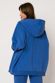 BLUZA Z KAPTUREM ROZPINANA CHABROWA - NIKO