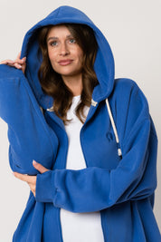BLUZA Z KAPTUREM ROZPINANA CHABROWA - NIKO
