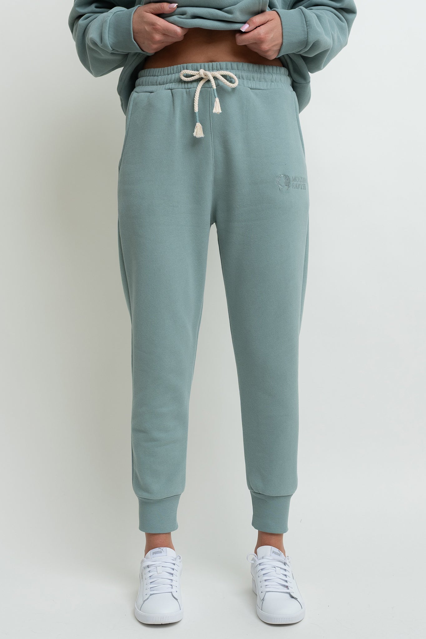 JOGGER TROUSERS TURQUOISE - BEGERA