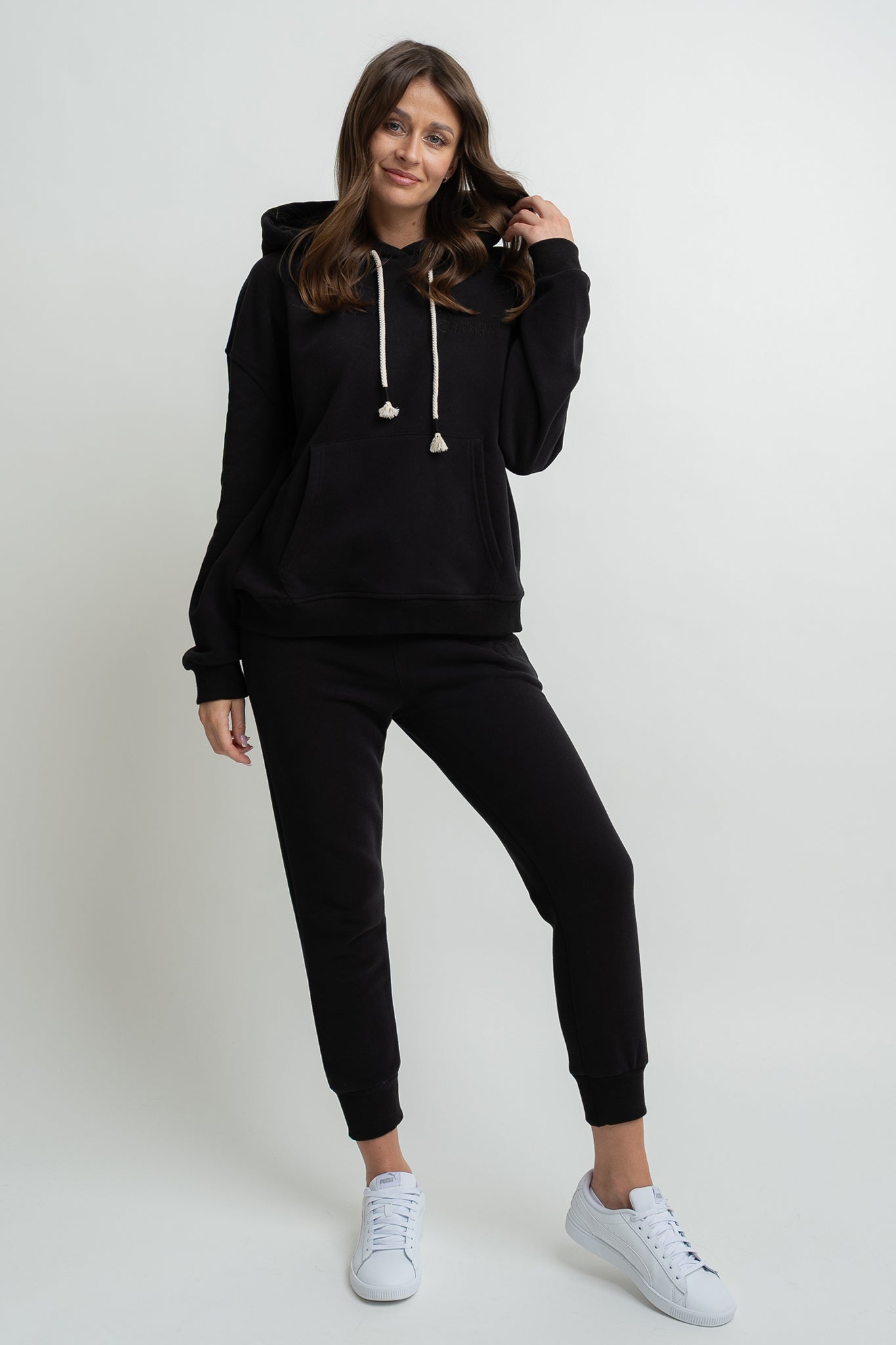 BLACK JOGGER TROUSERS - BEGERA