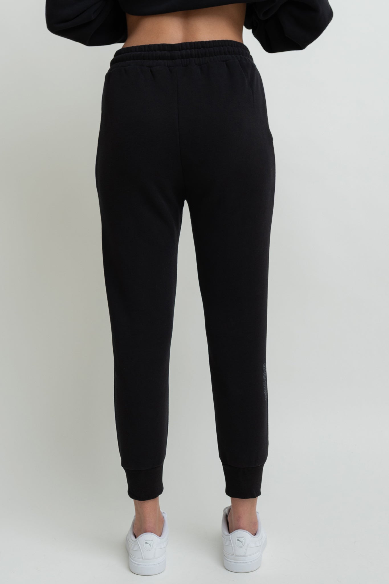 BLACK JOGGER TROUSERS - BEGERA