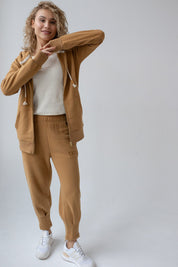 ANACAPA TAPERED LEG SWEATPANTS LIGHT BROWN
