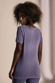 FITTED COBALT T-SHIRT - BOUVETA