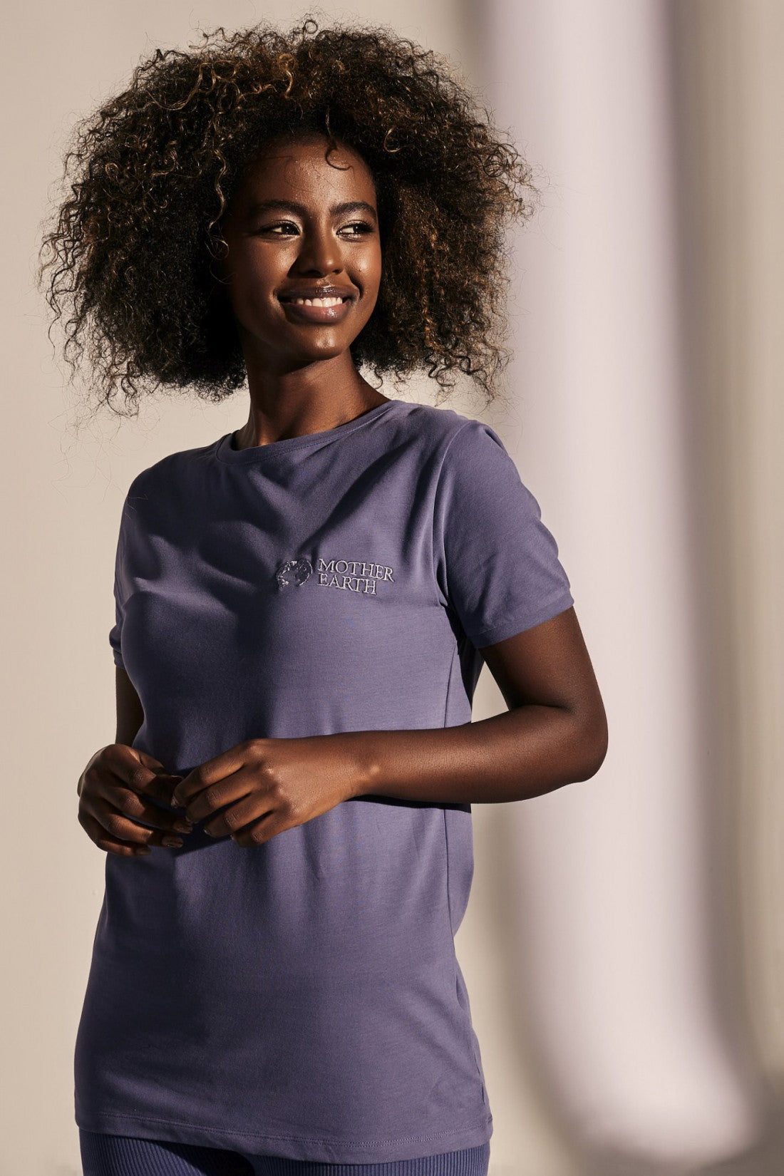 FITTED COBALT T-SHIRT - BOUVETA