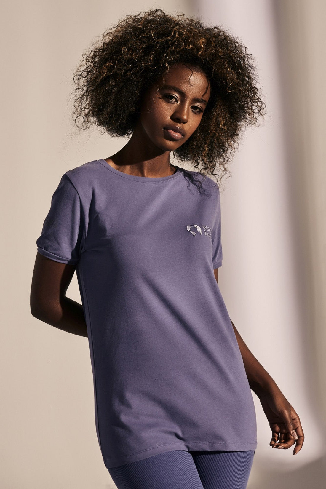 FITTED COBALT T-SHIRT - BOUVETA