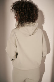 MINT SHORT LOOSE HOODIE - DELOS