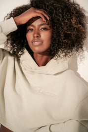MINT SHORT LOOSE HOODIE - DELOS