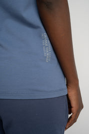WOMEN'S BLUE T-SHIRT - PETIT