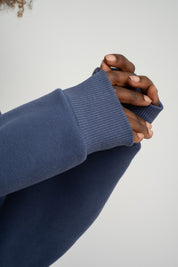 NAVY BLUE HOODIE - MURIA