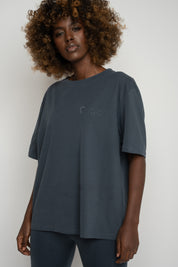 T-SHIRT DAMSKI GRAFITOWY - OYSTER