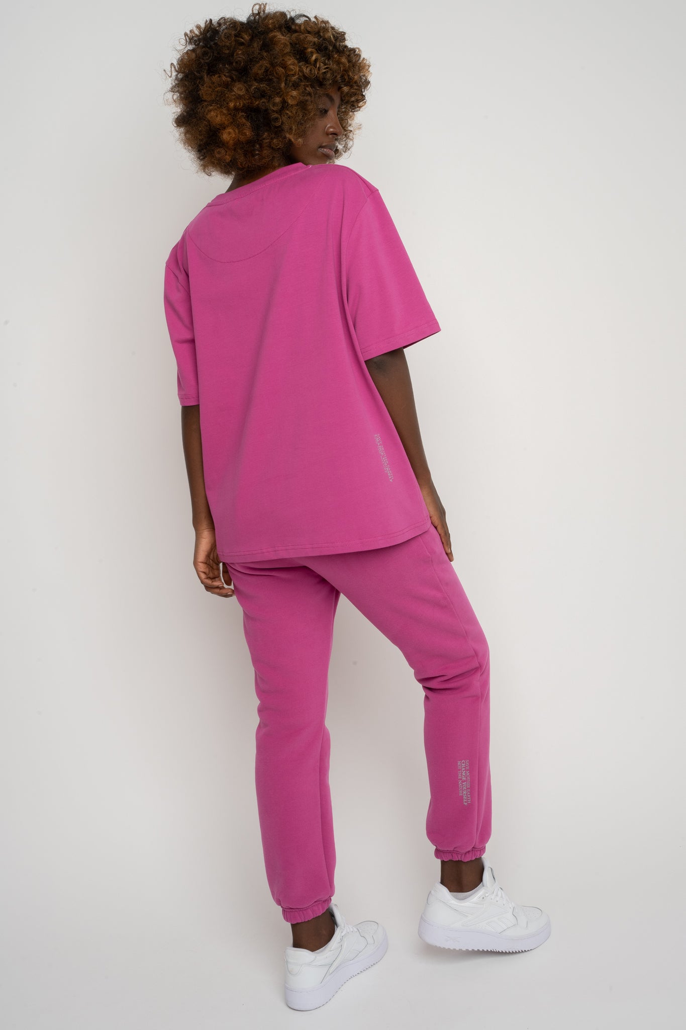 WOMEN'S PINK T-SHIRT - OYSTER