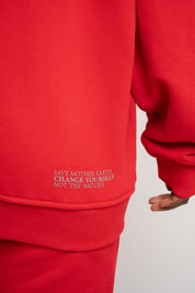 RED HOODIE - MOHELI
