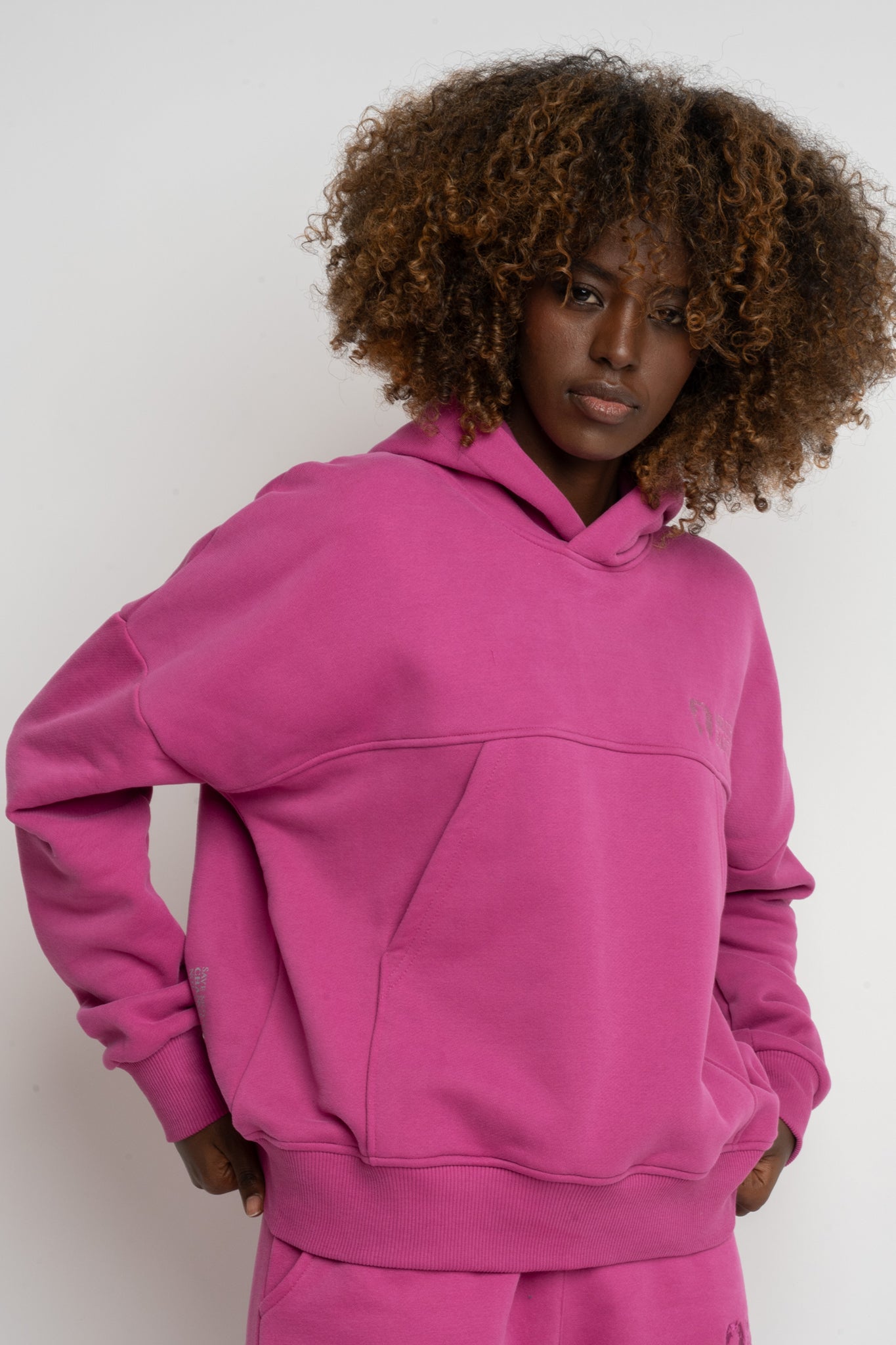 PINK HOODIE - MURIA
