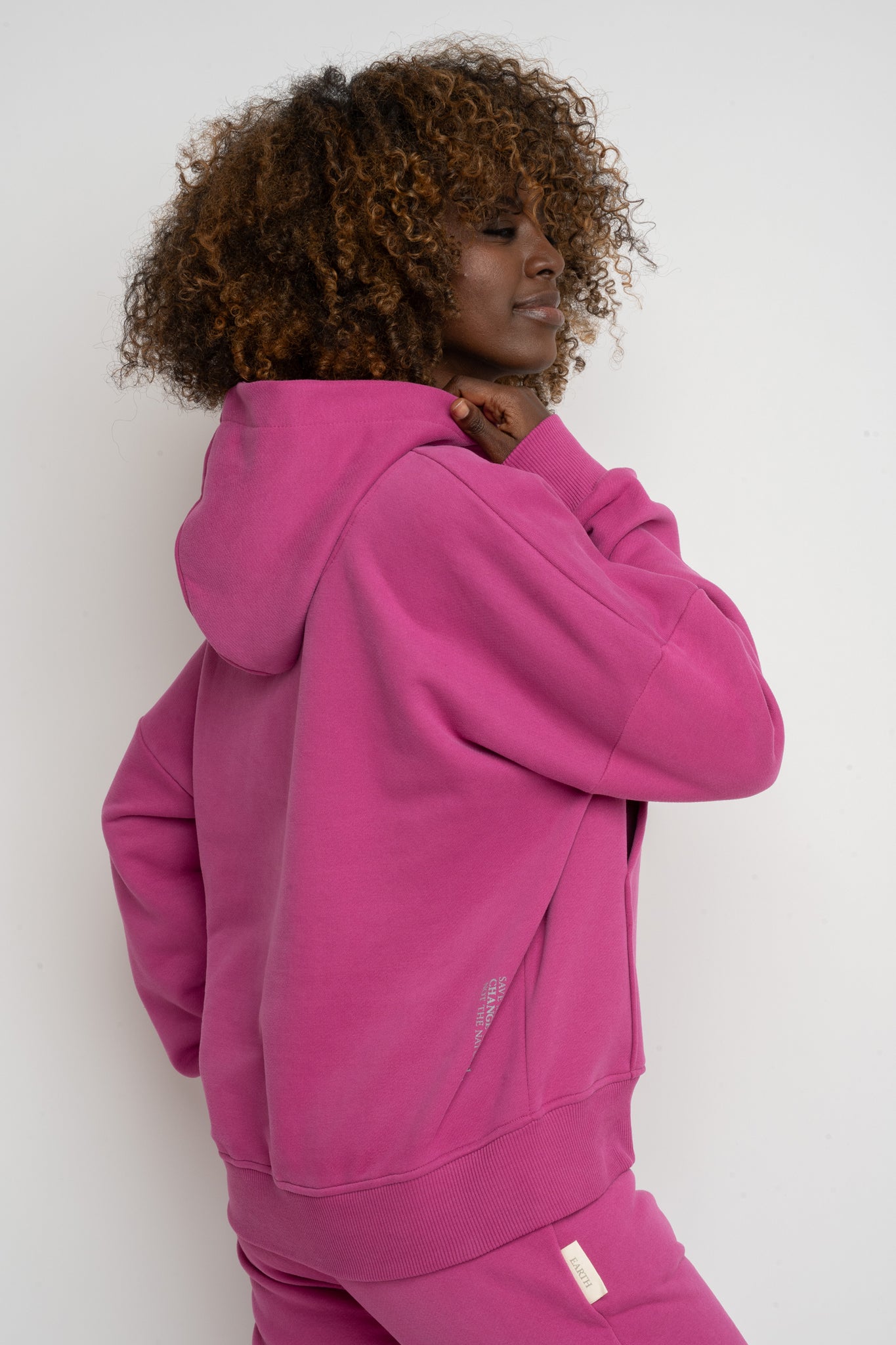 PINK HOODIE - MURIA