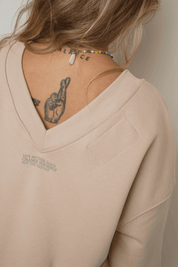 CLASSIC BEIGE TRACKSUIT SET - MABEL