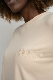 COTTON LONG-SLEEVE BLOUSE BEIGE - KANDY