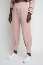 TAPERED LEG SWEATPANTS LIGHT PINK - ANACAPA