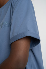 WOMEN'S NAVY BLUE T-SHIRT - MORAINE