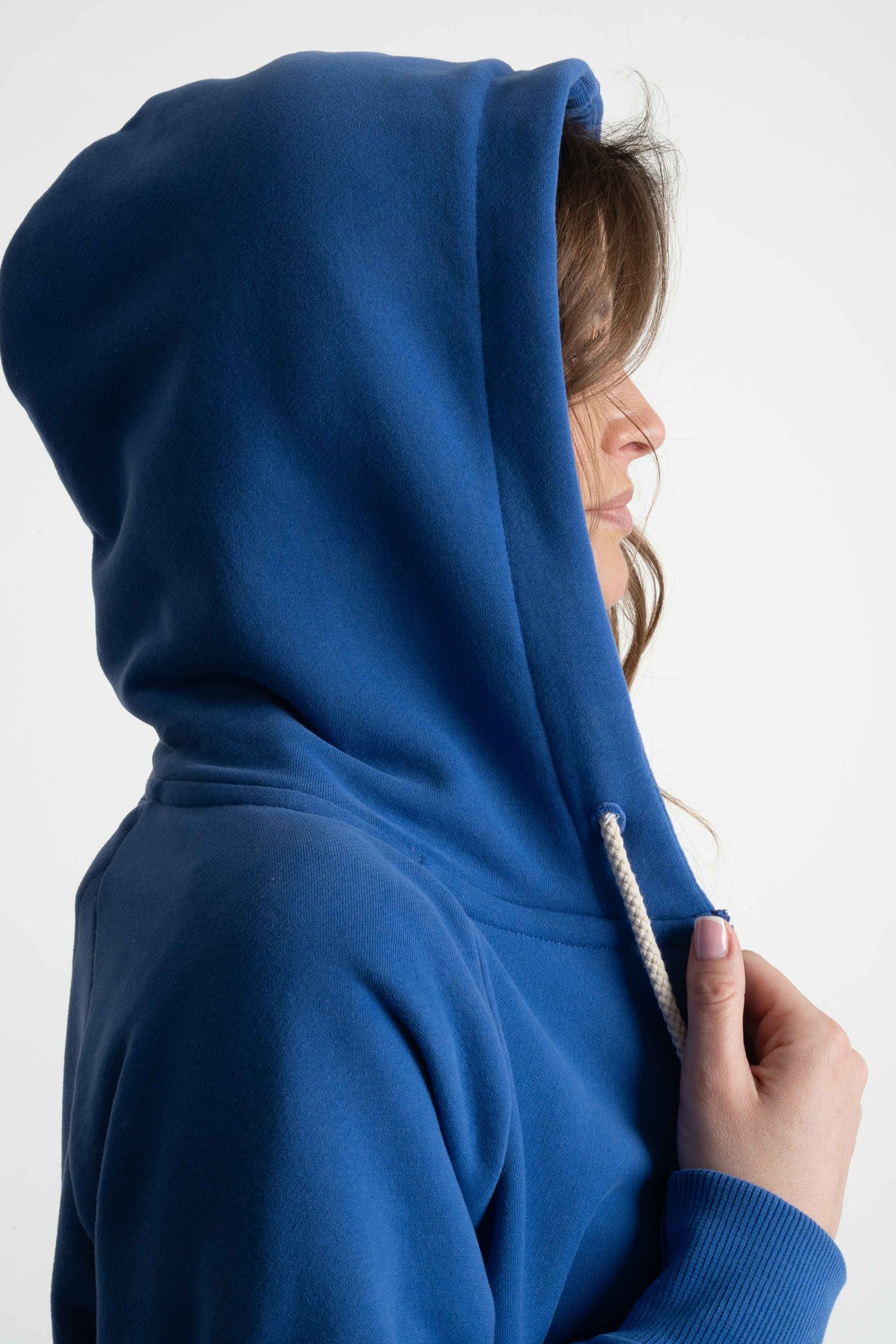ARINA - CORNFLOWER BLUE HOODIE