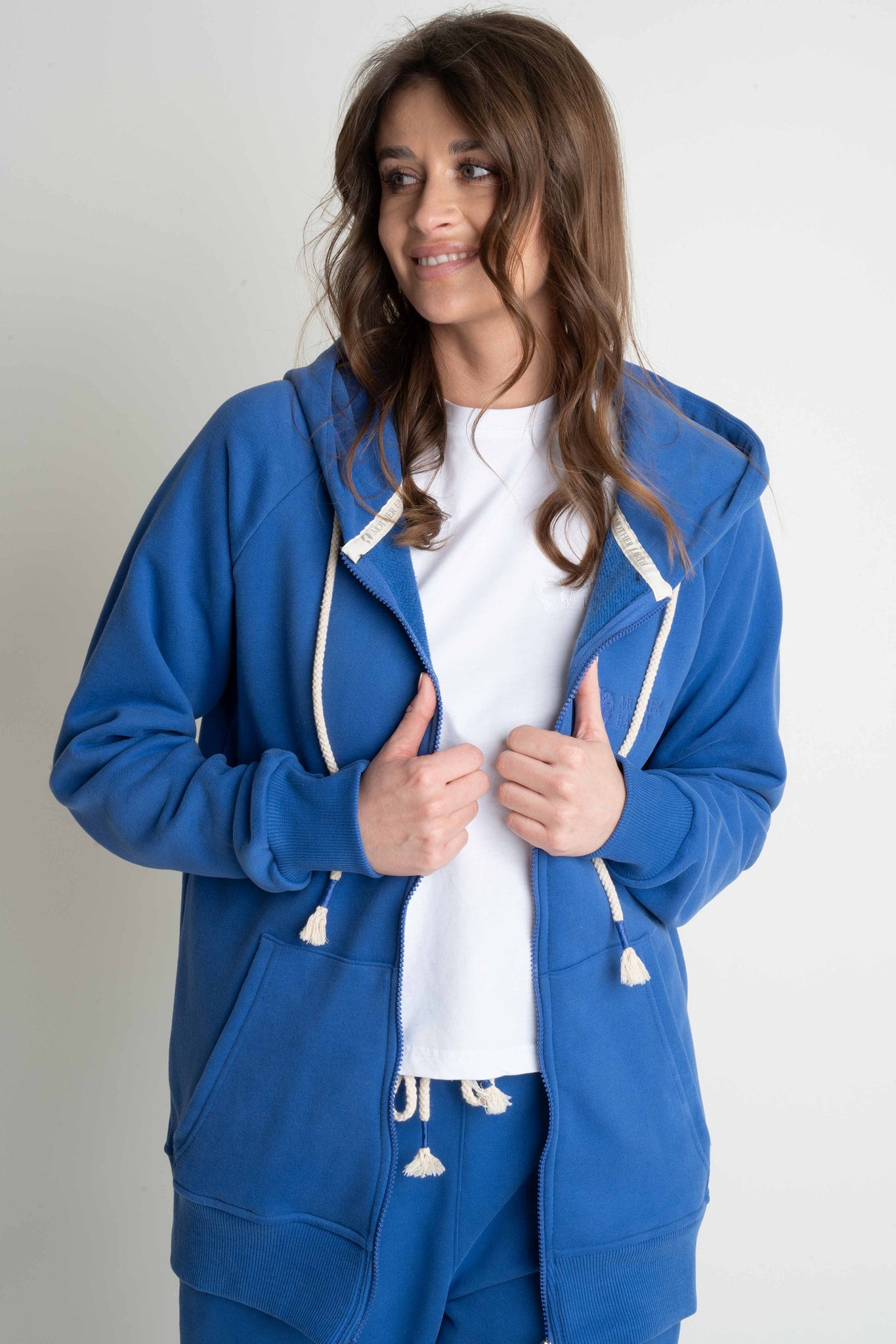 ARINA - CORNFLOWER BLUE HOODIE