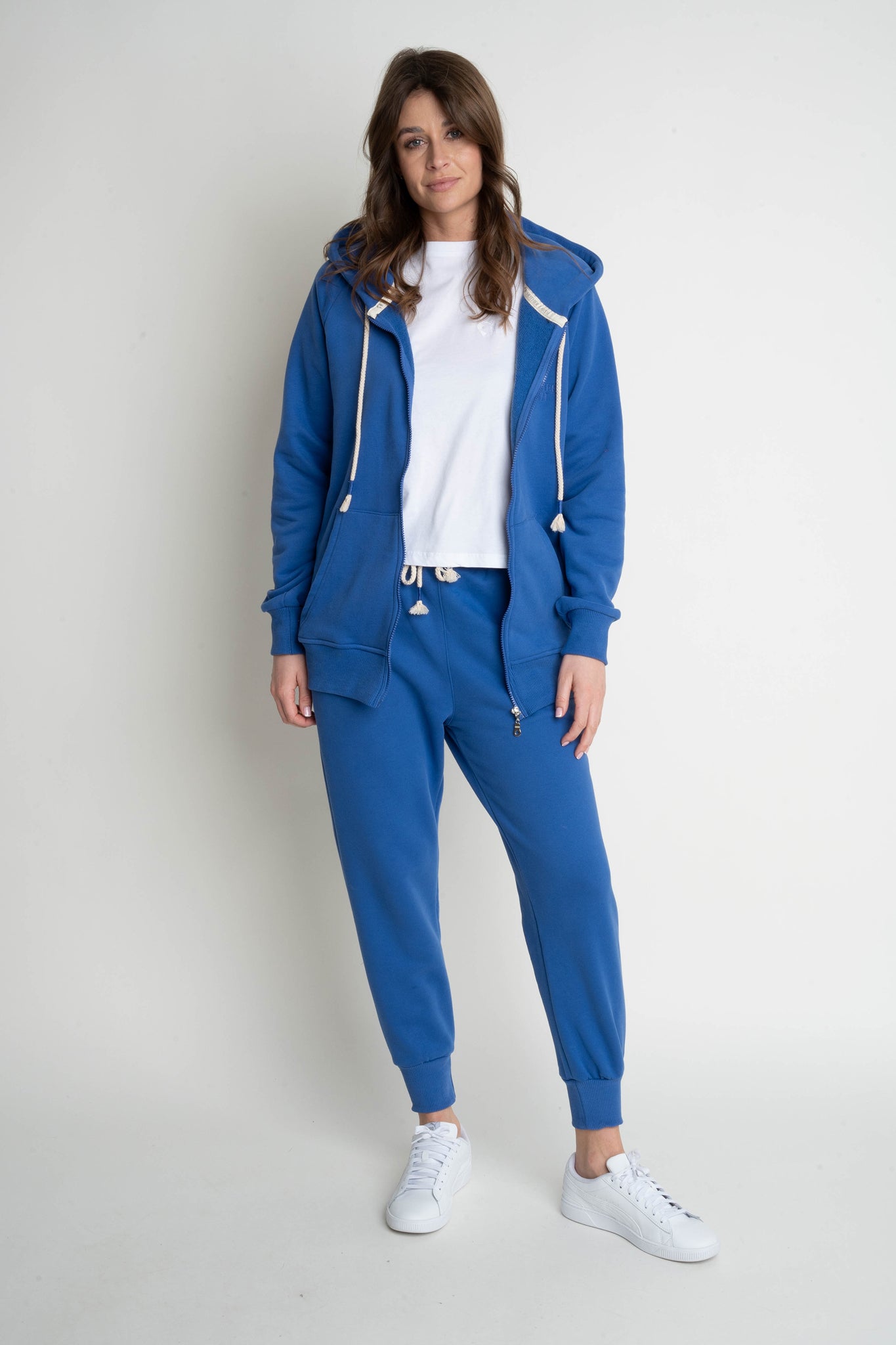 ARINA - CORNFLOWER BLUE HOODIE