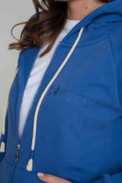 ARINA - CORNFLOWER BLUE HOODIE