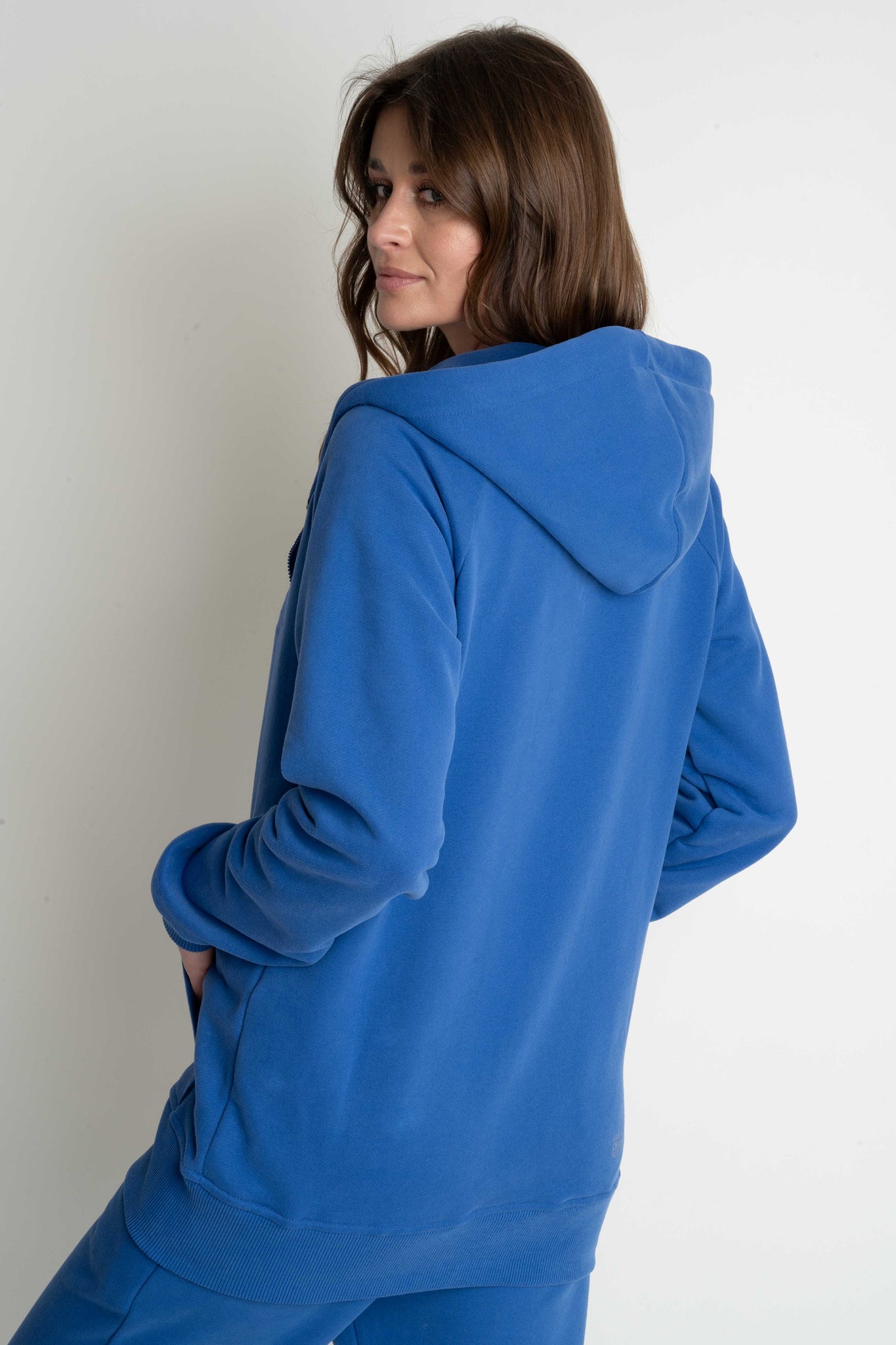 ARINA - CORNFLOWER BLUE HOODIE