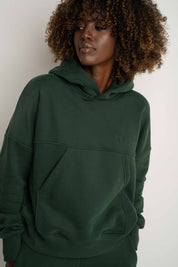 DARK GREEN HOODIE - MURIA