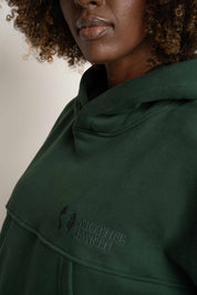 DARK GREEN HOODIE - MURIA