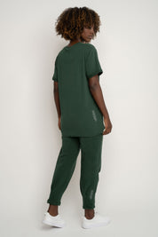 WOMEN'S DARK GREEN T-SHIRT - MORAINE