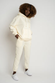 ECRU HOODIE - MOHELI