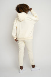 ECRU HOODIE - MOHELI
