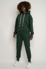 DARK GREEN HOODIE - MOHELI