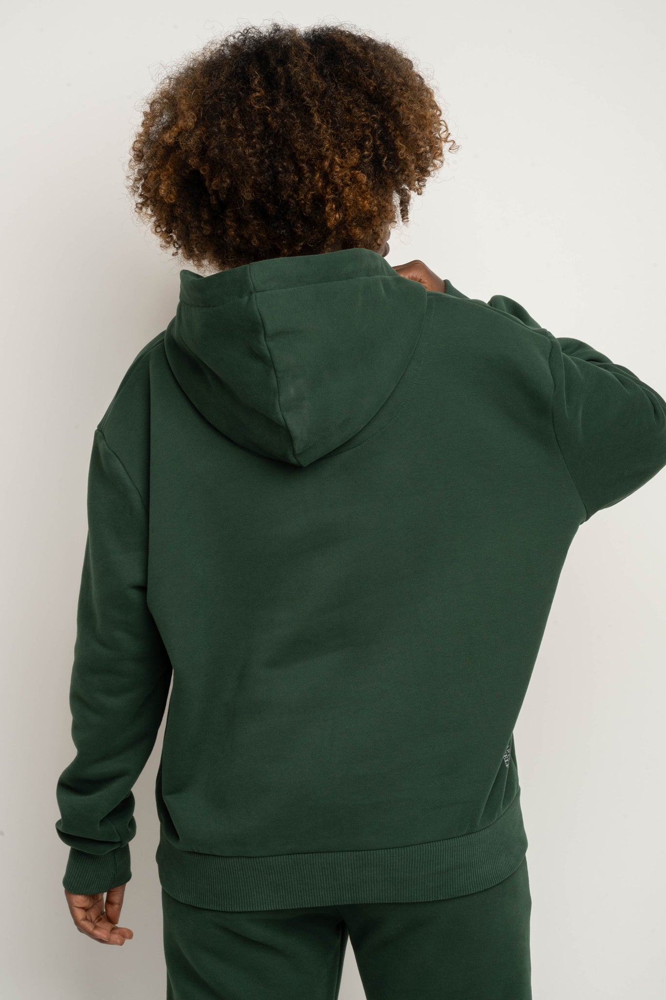 DARK GREEN HOODIE - MOHELI