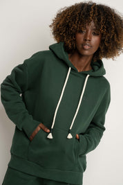 DARK GREEN HOODIE - MOHELI